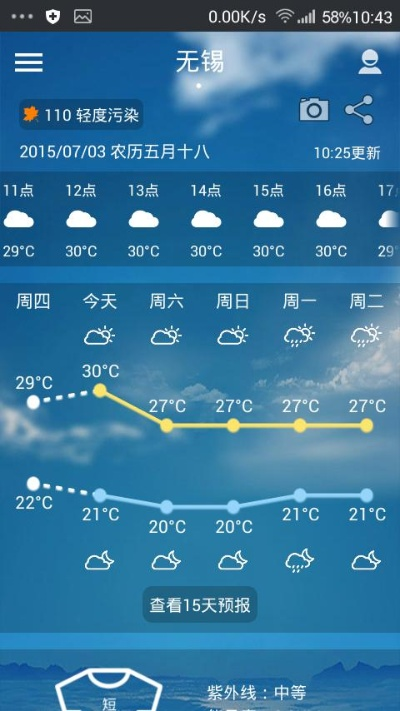 无锡天气预报15天查询,掌握未来天气,从容规划生活 无锡天气预报15天查询,掌握未来天气,从容规划生活