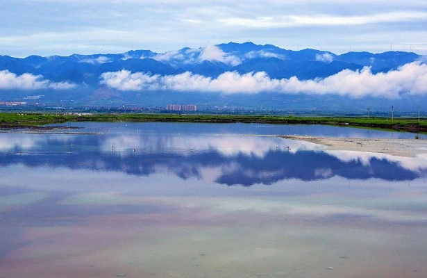 山西运城天气预报，千年盐湖之城的天际线密语